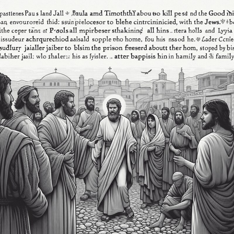 사도행전 16장 – 성령의 인도와 믿음의 열림