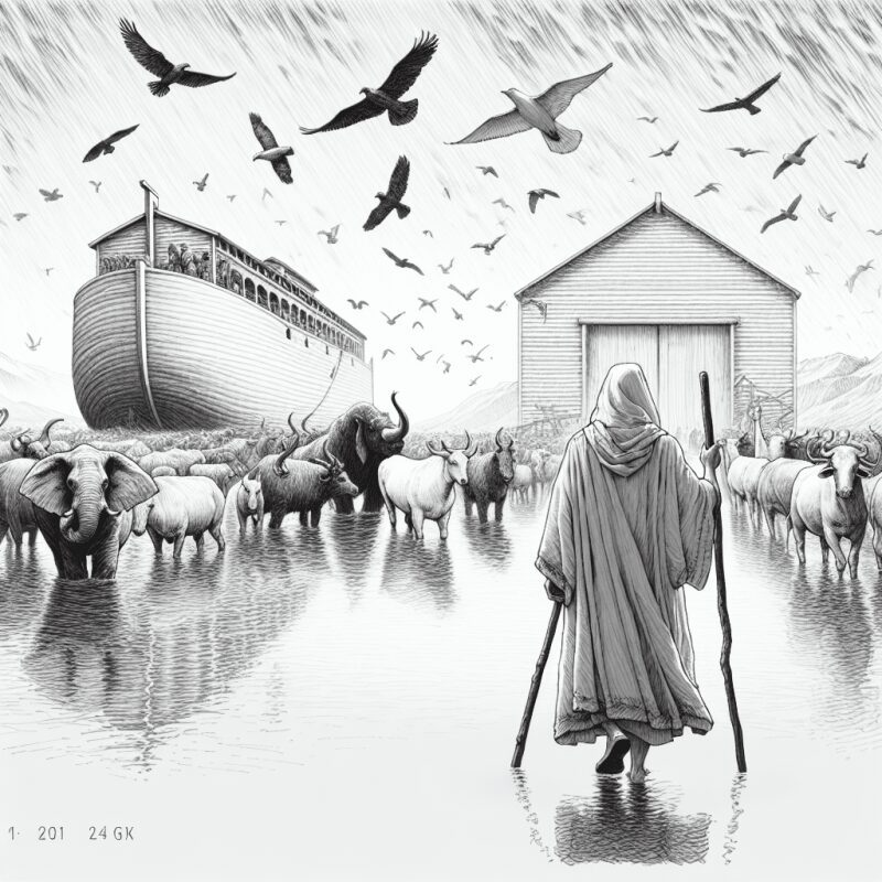 창세기 7장 1절~5절 설교 – 순종하는 믿음의 의인, 노아