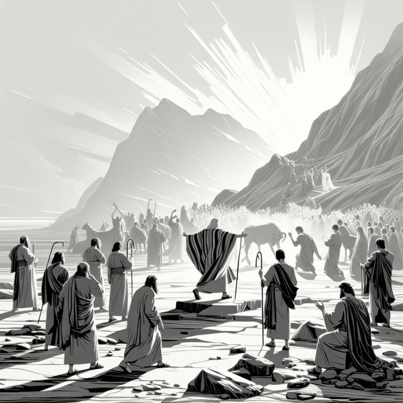 출애굽기 32장 30절~35절 설교 – 모세의 중보와 하나님의 공의