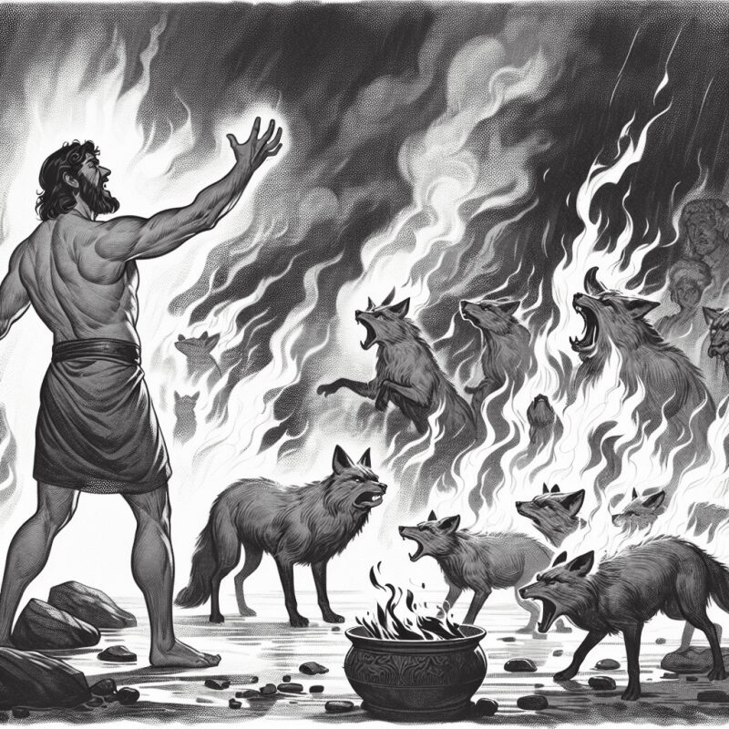 사사기 15장 1절~8절 설교 – 불꽃의 반응, 충동과 복수의 연쇄