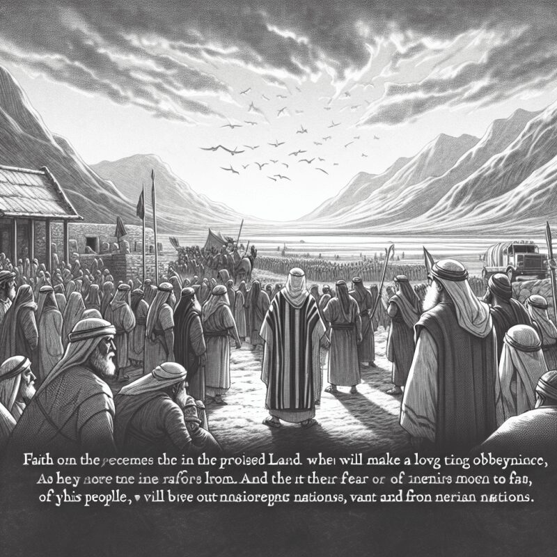 신명기 11장 22절~25절 설교 – 믿음의 담대성과 하나님의 약속