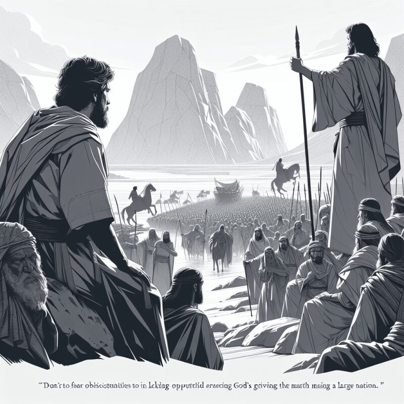 여호수아 17장 14절~18절 설교 – 하나님의 약속과 우리의 신앙적 용기