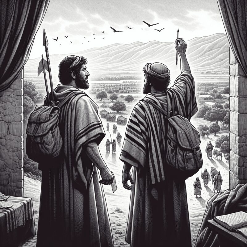여호수아 2장 22절~24절 설교 – 믿음의 정찰병과 하나님의 선물