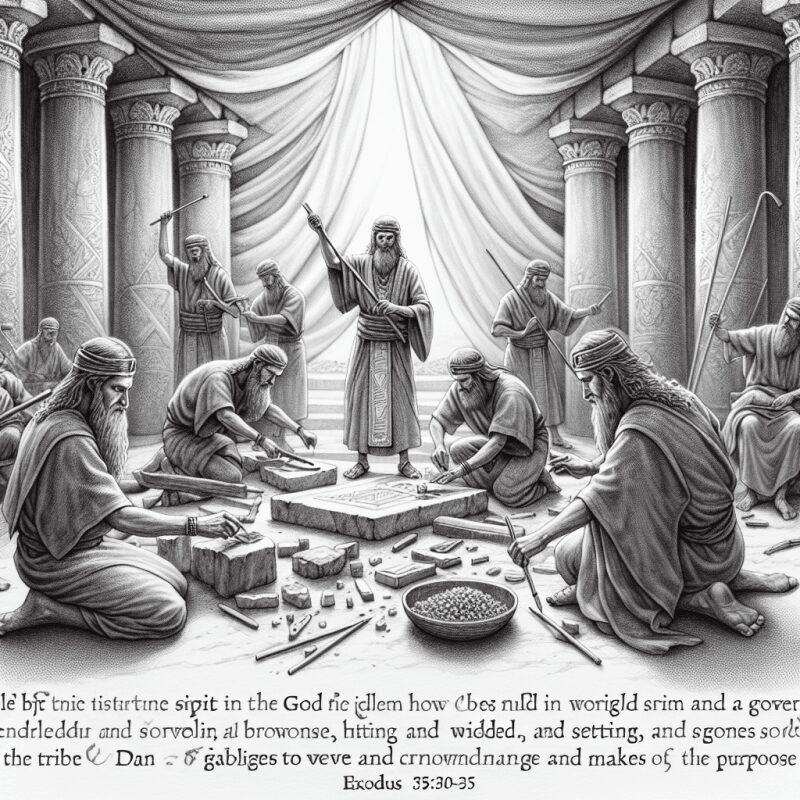 출애굽기 35장 30절~35절 설교 – 하나님의 창조적 재능, 우리를 통한 예술