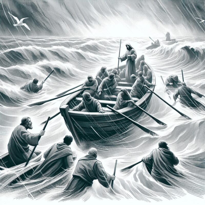 누가복음 8장 22절~25절 설교 – 폭풍 속의 평화, 믿음의 권능